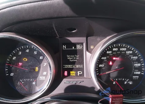 2012 Jeep Grand Cherokee Srt8 из США, поврежденный, VIN 1C4RJFDJ9CC269692